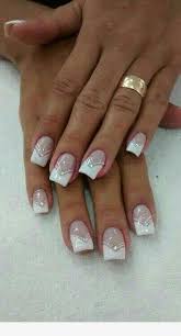 Pin By Bron On Manicure Nail Designs French Nails Wedding Nails French