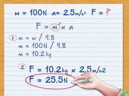 Comment Calculer La Valeur D Une Force 6 Etapes