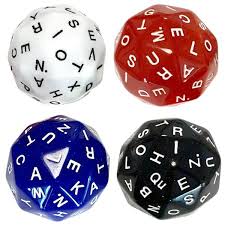 This packaged set of four . Brandhints Com Dlx 60 Sided Alphabet Dice Choose Your Color Toys Games Games