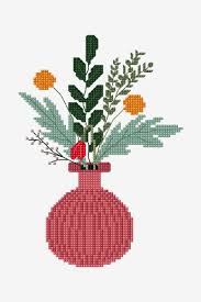 Merry christmas counted cross stitch chart by barbara ana designs a small pattern with everything you'd want to stitch for christmas: Free Cross Stitch Patterns Dmc By Theme Flowers