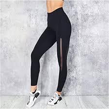 LSTGJ Frauen Leggings Push Up Fitness Hohe Taille Mit Pocket Workout Leggins  Casual Sport Laufung Fitnessstudio Elastizität (Color : Black 1, Size :  XL.) : Amazon.de: Fashion