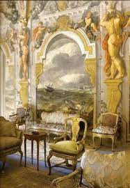 Inspired by the frescoed walls of venetian palaces, the panels feature a beautiful repeat pattern of crumbling plaster and flaking paint. 26 Frescoes Ideas Fresco Wall Painting Mural