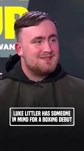 The Nuke × (some geezer named) Beavo in a @Misfits Boxing ring?  #lukethenuke #lukelittler #beavo #misfitsboxing #misfits #boxing #darts