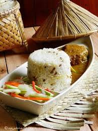 2) panaskan kukusan dan kukus beras sehingga naik wap. Resepi Nasi Dagang Beras Pulut Resepi Merory Sedap Betul