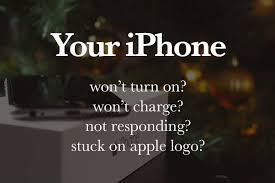 How to reset iphone stuck on apple logo. Iphone 5 5s 5c 6 Won T Turn On Or Charge Or Stuck On Apple Logo Or Not Responding P T It Brother Computer Repair Laptops Mac Cellphone Tablets Windows Mac Os
