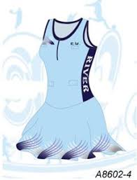 Zenith Team Apparel Custom Made Sublimated Netball Dress