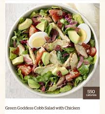 Panera Green Goddess Salad Recipe Panera Recipes Cobb Salad Recipe