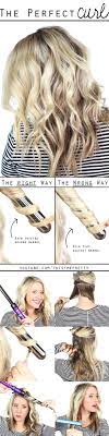 5 Curling Wand Tutorials To Prevent You From Burning Your Fingerprint Off Thi With Images Curling Hair With Wand Super Easy Hairstyles Hair Styles