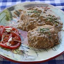 Carefully remove the patties from the slow cooker and place on a plate. Chef John S Salisbury Steak Allrecipes