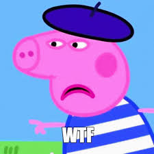 Peppa Pig Wtf Gif Peppapig Wtf Shocked Discover Share Gifs Peppa Pig Funny Peppa Pig Wallpaper Peppa Pig