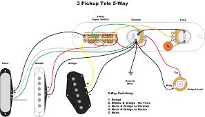 Telecaster wiring diagram 3 way. 3 Pickup Teles Guitarnutz 2