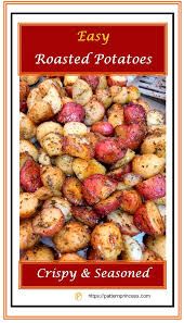 Easy Roasted Potatoes Easy Roasted Potatoes Easy Potato Recipes Red Potato Recipes