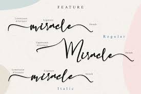 Not careful print or decorative calligraphy, but fonts that emulate common, everyday handwriting while still remaining legible for most uses. Summer Miracle Font 1001 Fonts