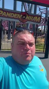 Fat Testing Pandemonium Spinning Rollercoaster at Six Flags Over Texas for  Plus Size Riders #sixflags #sixflagsovertexas #plussizetiktok @sixflags  @officalsixflagsovertexas