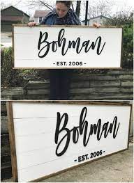 Personalized Shiplap Family House Sign Home Decor Tips Home Decor Signs Home Diy