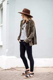 7 Stylish Ways To Wear A Hat This Fall Fashion Me Now Cute Spring Outfits Fall Outfits
