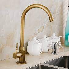 See more ideas about kitchen faucet, faucet, european kitchens. Kitchen Faucets European Vintage Copper Basin Washing Faucet Single Hole Cold Water Art Glass Kitchen Faucets Aliexpress