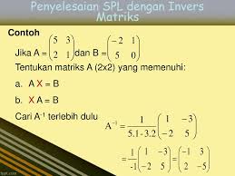 Check spelling or type a new query. Matriks Elementer Invers Ppt Download