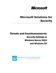 Domain controller authentication required to unlock workstation : Microsoft Solutions For Security Threats And Countermeasures Security Settings In Manualzz