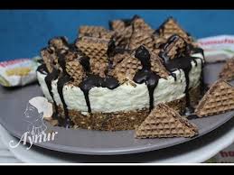 Hanuta No Bake Torte I Hanuta Torte Ohne Backen I Hanuta Cikolatali Yas Pasta Tarifi Youtube Leckere Torten Kuchen Und Torten Torte Ohne Backen