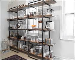Metal kitchen shelves and racks. 10 Awesome Industrial Shelving Ideas That You Can Do Industrial Kitchen Shelving Units Kitchen Shelf Design Kitchen Shelving Units Industrial Kitchen Shelves