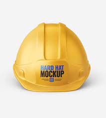 Construction Hard Hat Mockup Set In 2021 Trendy Logo Design Construction Hard Hats And Logo Design