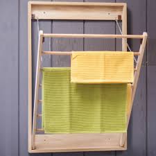 If not, consider a lightweight, foldable drying rack that can be placed anywhere around the house and then stored when it's not in use. Wall Mounted Clothes Drying Rack Lehman S