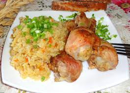 курица с рисом в духовке рецепт с фото пошагово Zapechennye Kurinye Nozhki S Risom V Duhovke Recept S Foto Poshagovo Rezept Russisches Essen Essen