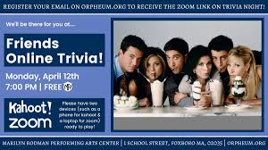 Taking care of your money can be a real challenge. Apr 12 Friends Online Trivia Free Foxborough Ma Patch