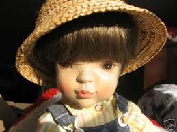 Sarah Kay Ltd. Ed. Carved Wood Doll HENRY 14" by ANRI
