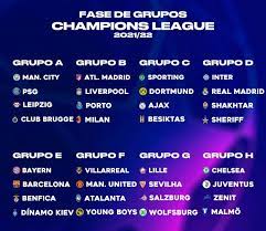 La fase de grupos de la uefa champions league quedó definida este jueves. Vmul60y2om2w1m