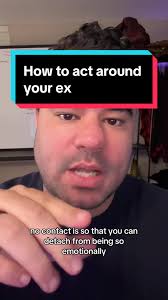 How should you be acting around your ex. You should be cool as a cucumber,  even though inside it’s not going to feel that way every time you’re around  your ex. The more that they control your emotions ...