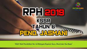 Free dskp & rpt 2021. Rph 2019 Kssr Tahun 6 Pendidikan Jasmani