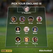 Bbc sport football has lastest news of football from bbc official sites. England Who Did You Pick In Starting Xi For Nations League Opener Bbc Sport