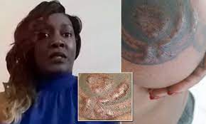 Black ink houston, houston, texas. Asabi Barner Suing Black Ink Tattoo Parlor From Vh1 After Botched Ink Job Daily Mail Online
