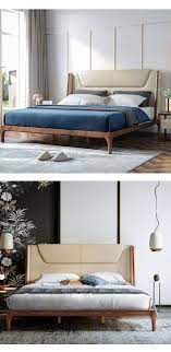 Modern Light Double Bed Bedroom Furniture Cheap Bed Frame Bedroom Furniture Bed Furniture