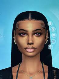 My new vampire sim. Her name is Irina