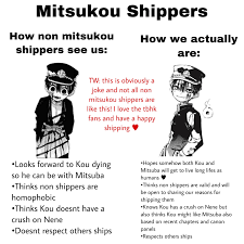Mitsukou Shippers be like: : rhanakokun