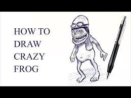 6 color 6 black & white graphics come in png format 300. How To Draw Crazy Frog Drawing Ideas Youtube