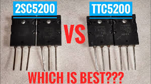 Toshiba ttc5200 datasheet, cross reference, circuit and application notes in pdf format. Ttc5200 Vs 2sc5200 Which Is Best Youtube