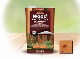 Protect and preserve interior and exterior wood against rot, mould, algae, fungal growth, insect attack and more with these treatments and woodworm killers. Barrettine Protective Treatment Golden Brown 5ltr Totem Timber