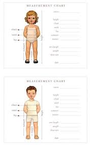 Wallet Sized Measurement Chart A Little Holiday Gift For