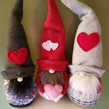 Valentine S Day Gnomes Gnomes Diy Valentines Crafts Valentine Crafts For Kids