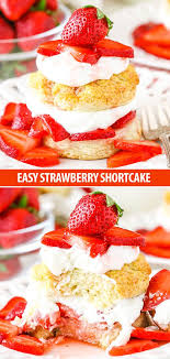 Bisquick Strawberry Shortcake Biscuits Easy Strawberry Shortcake Recipe With Images Easy Strawberry Shortcake Homemade Strawberry Shortcake Shortcake Recipe