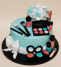 Here's the cake i've been excited to show you! 15 Makeup Cakes Ideas Make Up Cake Cupcake Cakes Birthday Cake Kids