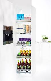 Carro Extraible Despensa En Columna Pull Out Pantry Kitchen Tall Units Pantry Cabinet