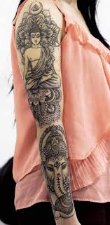 It could also indicate a relation to the elephant's quiet and calm demeanor. 42 Ideas Tattoo Elephant Ganesha Art Ganesha Tattoo Buddha Tattoo Sleeve Buddhist Tattoo