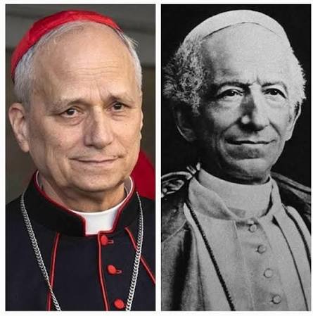 É impressão minha ou Papa Leão XIV é muito parecido com o ...