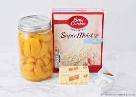 All that you have to do is sprinkle the cake mix on top of the cobbler, then add a little. Easy Cake Mix Peach Cobbler Recipe 5 Min Somewhat Simple
