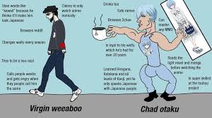 Virgin Weeb Vs Chad Otaku Anime Post Chad Memes Otaku Anime